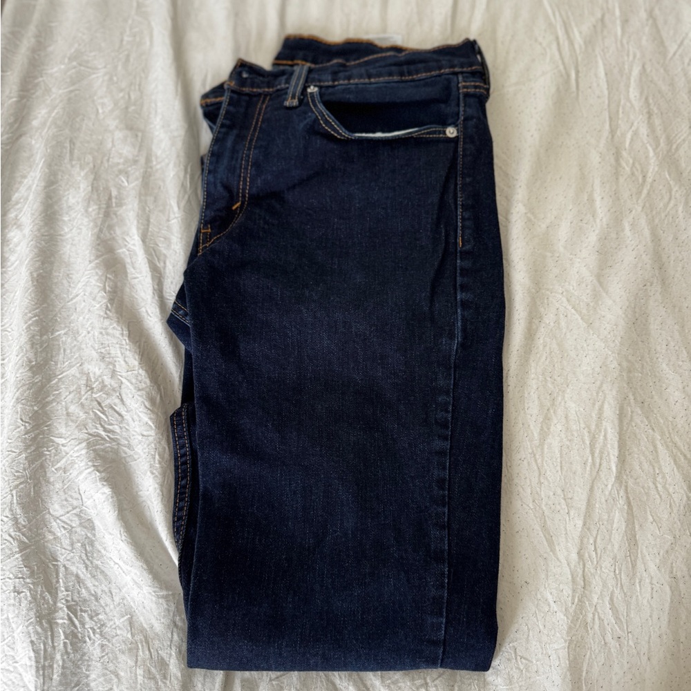 Levi's Men's Deep Indigo Straight Jeans